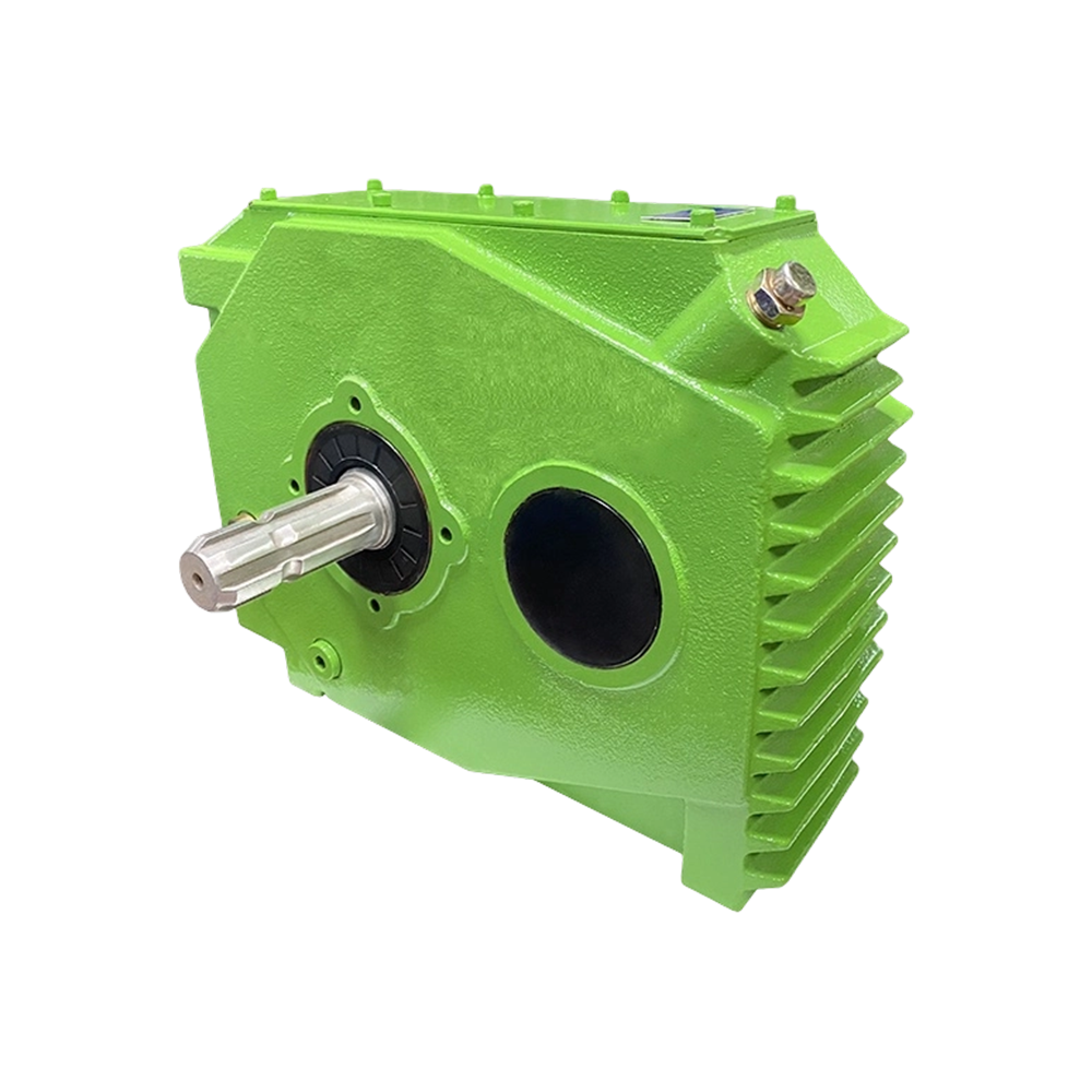 Scatola di trasmissione ad ingranaggi elicoidali con alloggiamento in ghisa ND P130 per generatore PTO